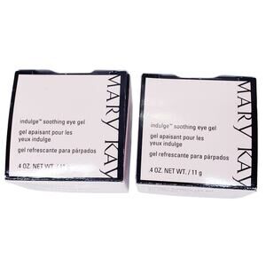 NIB Mary Kay Indulge Soothing Eye Gel- Set of 2 ~ .4oz. Net Wt./11g each